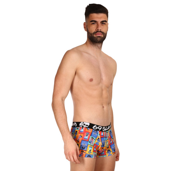 Boxershorts til mænd 69SLAM hip mex card mason (MSYMAD-PO)