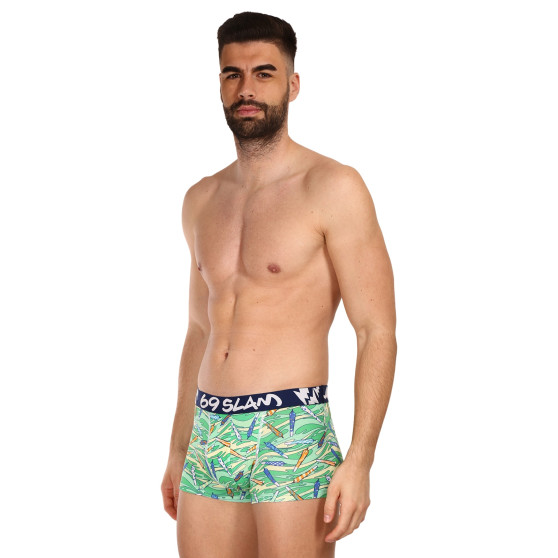 Boxershorts til mænd 69SLAM hip bamboo vegan 420 eliyah (MHBVGN-BB)