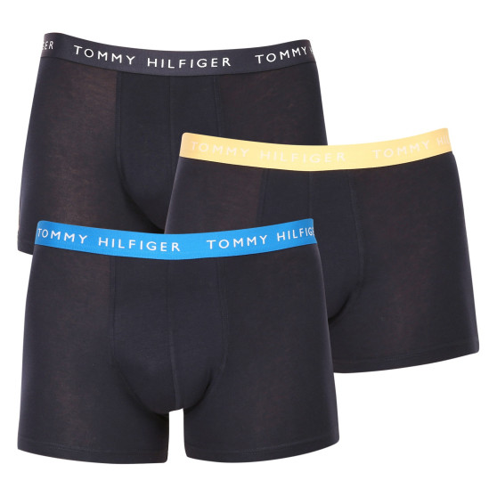 3PACK Boxershorts til mænd Tommy Hilfiger mørkeblå (UM0UM02324 0X0)