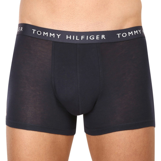 3PACK Boxershorts til mænd Tommy Hilfiger mørkeblå (UM0UM02324 0X0)