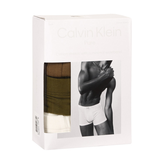 3PACK Boxershorts til mænd Calvin Klein flerfarvet (NB3262A-CBW)