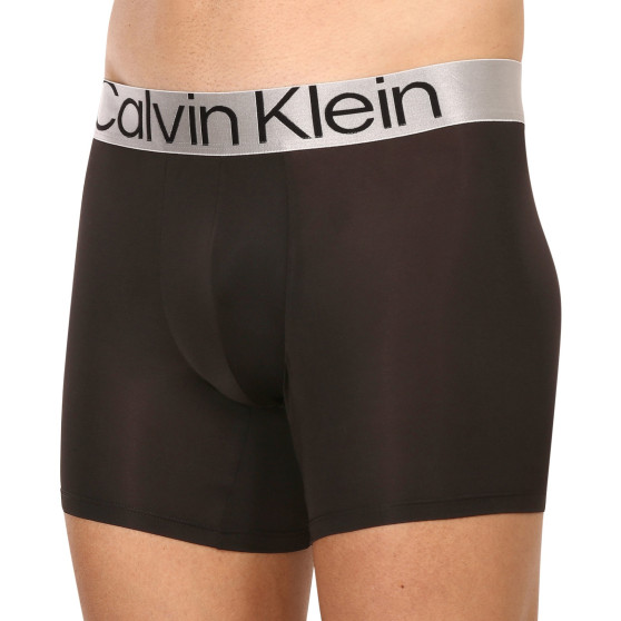 3PACK Boxershorts til mænd Calvin Klein sort (NB3075A-7V1)