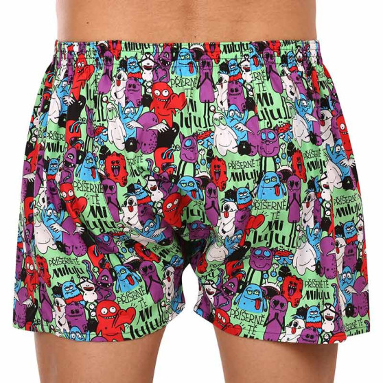 3PACK Boxershorts til mænd Styx art klassisk gummi flerfarvet (3A12569)