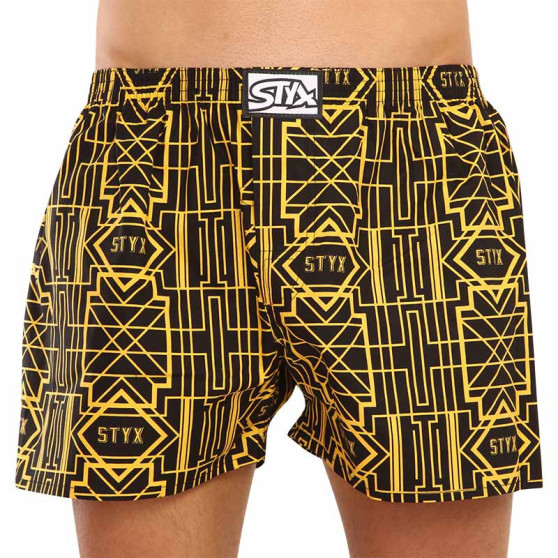 5PACK Boxershorts til mænd Styx art klassisk gummi flerfarvet (5A1122735)