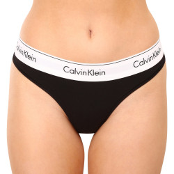 G-streng til kvinder Calvin Klein sort (F3786E-001)