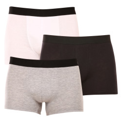 3PACK Boxershorts til mænd Nedeto flerfarvet (3NDTB1002)