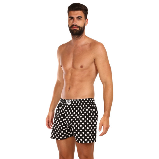 Boxershorts til mænd Styx art klassisk gummi polka dots (A1650)