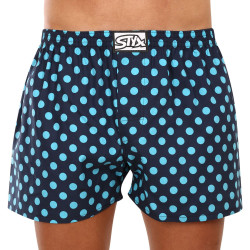 Boxershorts til mænd Styx art klassisk gummi polka dots (A1651)