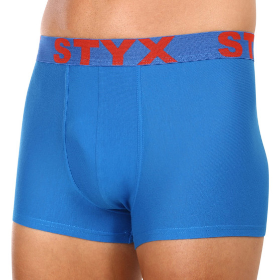 Boxershorts til mænd Styx sport gummi blå (G1167)