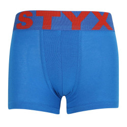 Boksershorts til børn Styx sportselastik blå (GJ1167)