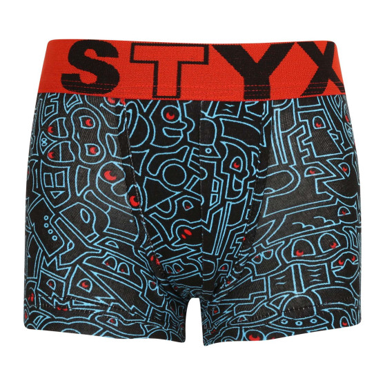 3PACK Boxershorts til børn Styx art sports gummi flerfarvet (3GJ12612)