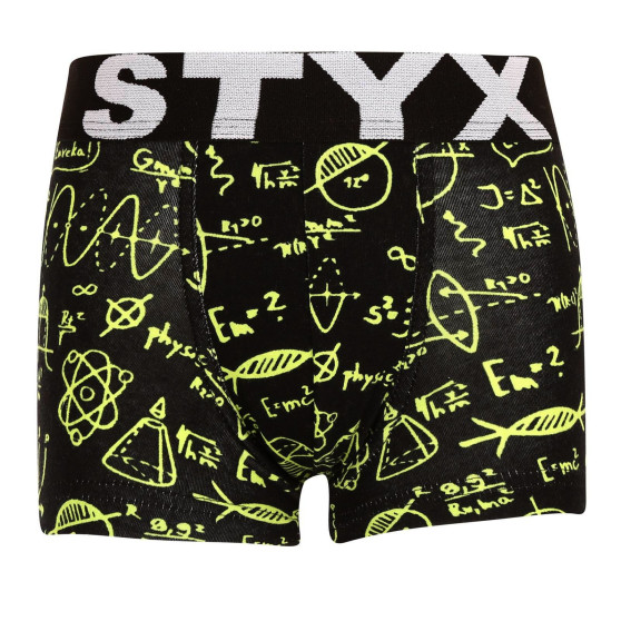 3PACK Boxershorts til børn Styx art sports gummi flerfarvet (3GJ12612)