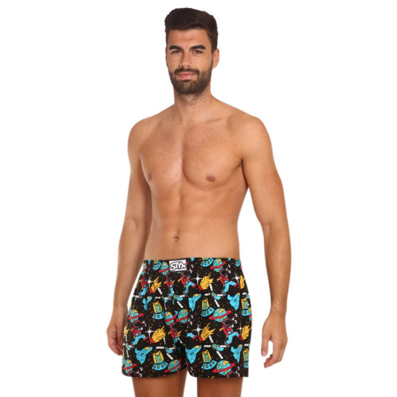 5PACK Boxershorts til mænd Styx art klassisk gummi flerfarvet (5A1335013)