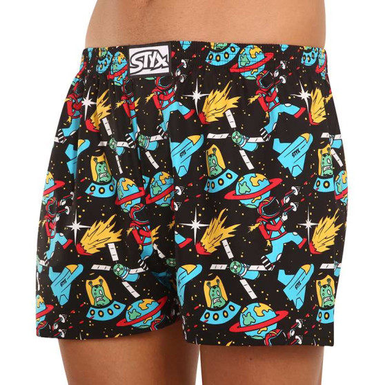 5PACK Boxershorts til mænd Styx art klassisk gummi flerfarvet (5A1335013)