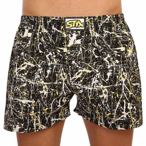 5PACK Boxershorts til mænd Styx art klassisk gummi overstørrelse flerfarvet (5E1123456)