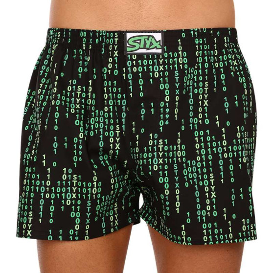 5PACK Boxershorts til mænd Styx art klassisk gummi overstørrelse flerfarvet (5E1123456)