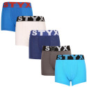 5PACK Boxershorts til børn Styx sportselastik flerfarvet (5GJ9681379)