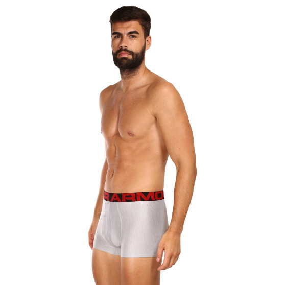 2PACK Boxershorts til mænd Under Armour grå (1363618 011)