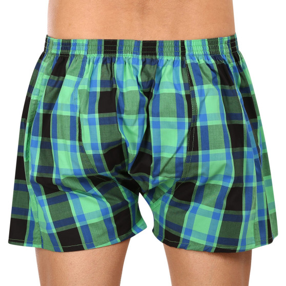 3PACK Boxershorts til mænd Styx klassisk gummi overstørrelse flerfarvet (3E10456)