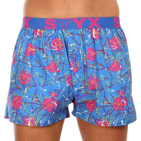 Boxershorts til mænd Styx art sports gummi Jáchym hearts (B1358)