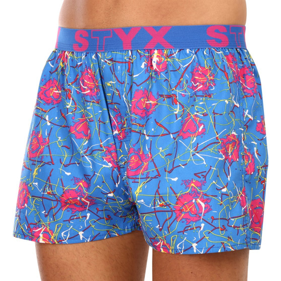 Boxershorts til mænd Styx art sports gummi Jáchym hearts (B1358)