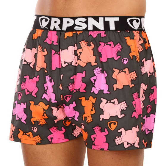 Boxershorts til mænd Represent eksklusivt Mike dancing piggies (R3M-BOX-0704)