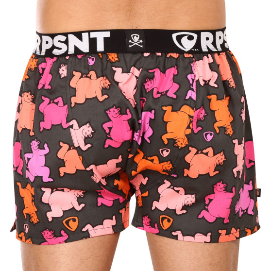 Boxershorts til mænd Represent eksklusivt Mike dancing piggies (R3M-BOX-0704)