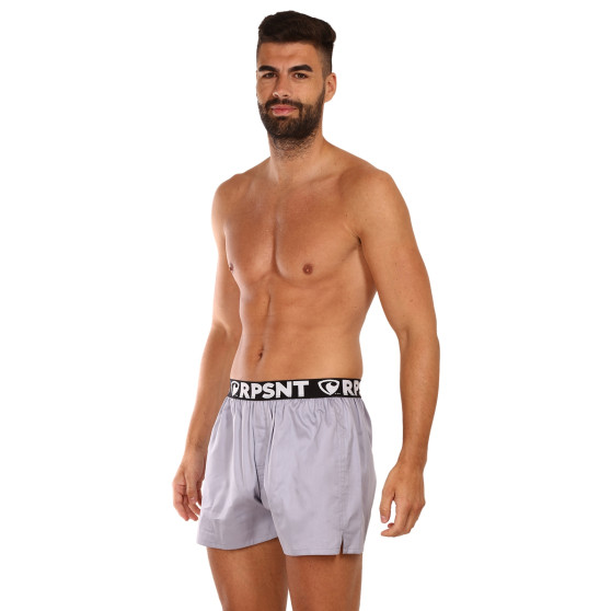 Boxershorts til mænd Represent exclusive Mike grey (R3M-BOX-0727)