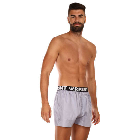 Boxershorts til mænd Represent exclusive Mike grey (R3M-BOX-0727)