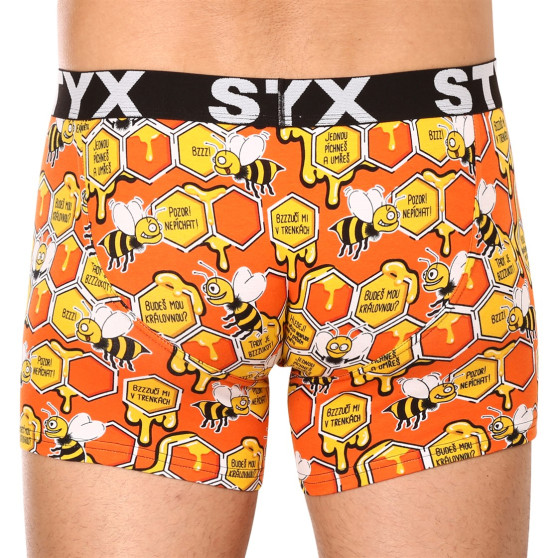 Boxershorts til mænd Styx lang kunst sport gummi bier (U1654)