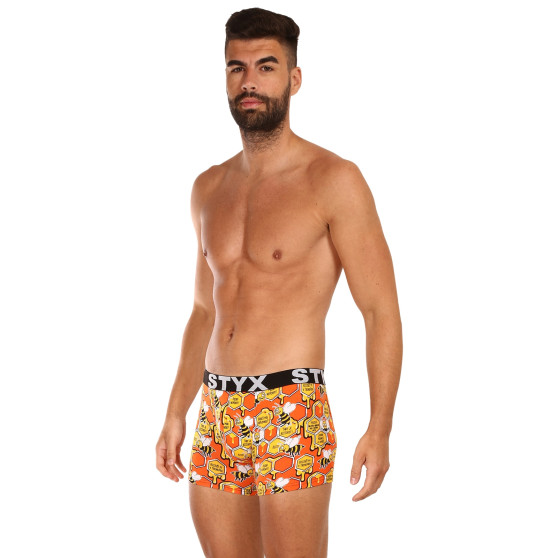 Boxershorts til mænd Styx lang kunst sport gummi bier (U1654)