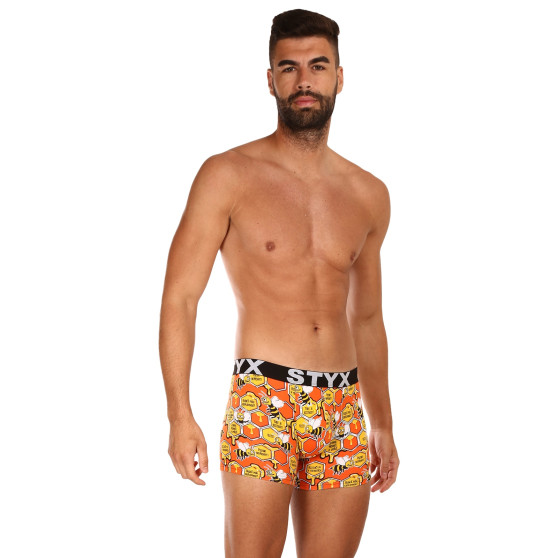 Boxershorts til mænd Styx lang kunst sport gummi bier (U1654)