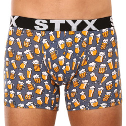 Boxershorts til mænd Styx lang kunst sport gummi øl (U1357)