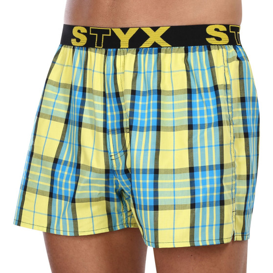 Boxershorts til mænd Styx sport gummi flerfarvet (B1002)