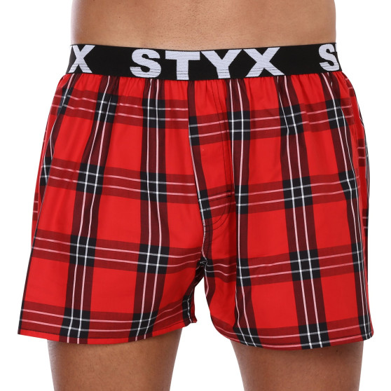 Boxershorts til mænd Styx sport gummi flerfarvet (B1003)