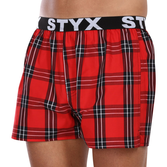 Boxershorts til mænd Styx sport gummi flerfarvet (B1003)