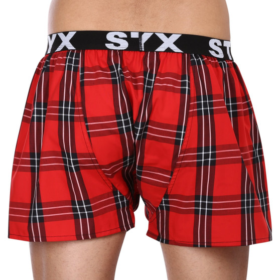 Boxershorts til mænd Styx sport gummi flerfarvet (B1003)