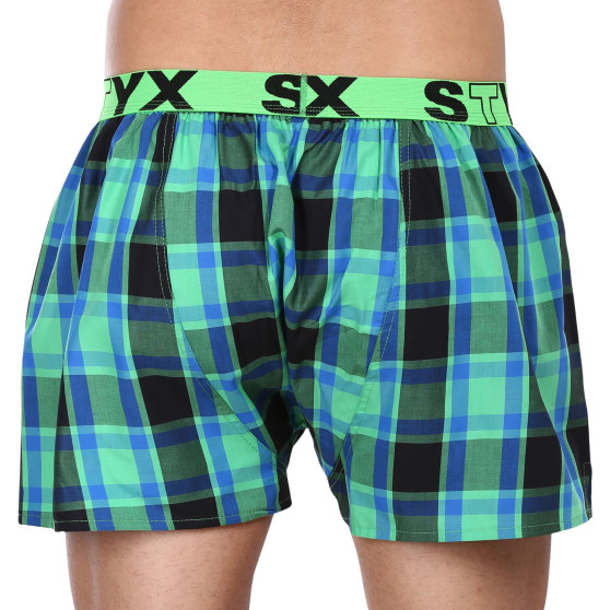 Boxershorts til mænd Styx sport gummi flerfarvet (B1004)