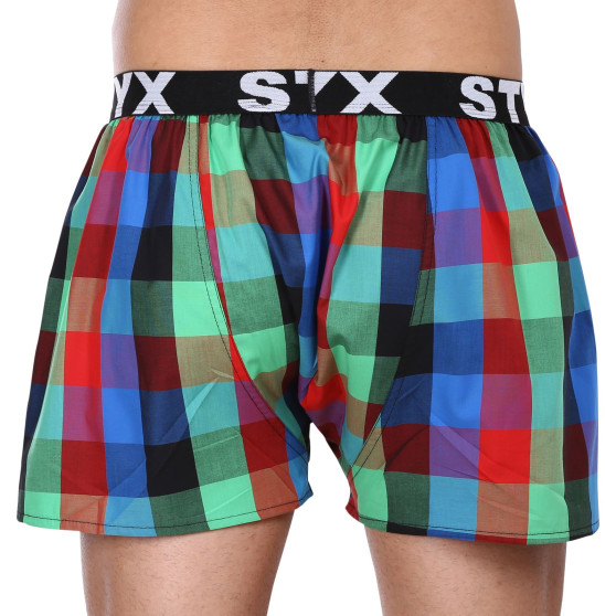 Boxershorts til mænd Styx sport gummi flerfarvet (B1007)