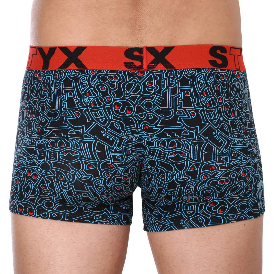 Boxershorts til mænd Styx art sport gummi doodle (G1256)