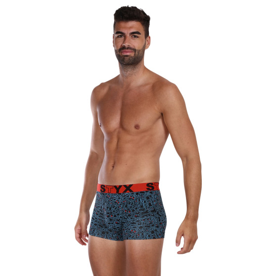 Boxershorts til mænd Styx art sport gummi doodle (G1256)