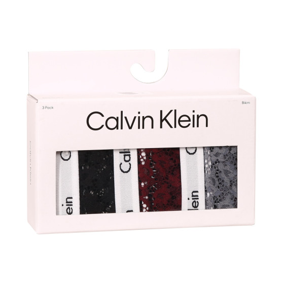 3PACK Dametrusser Calvin Klein overstørrelse flerfarvet (QD3975E-BP7)