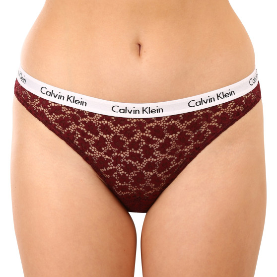 3PACK Dametrusser Calvin Klein overstørrelse flerfarvet (QD3975E-BP7)