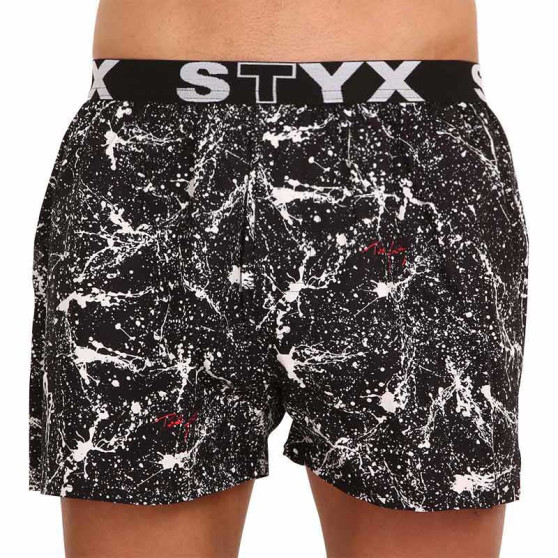 3PACK Boxershorts til mænd Styx art sports gummi flerfarvet (3B13489)