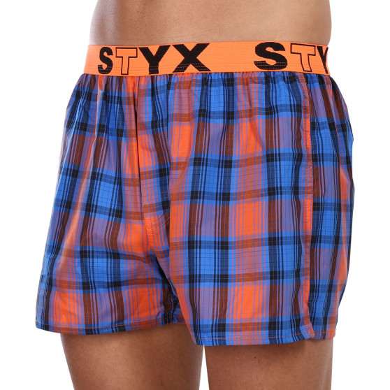 Boxershorts til mænd Styx sport gummi flerfarvet (B1006)