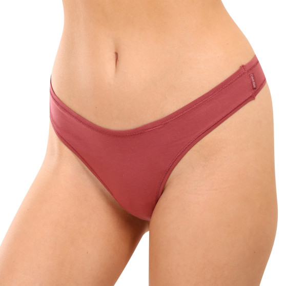 G-streng til kvinder Calvin Klein pink (QD3954E-VLL)