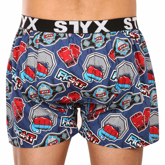 Boxershorts til mænd Styx art sports gummi fight (B1556)