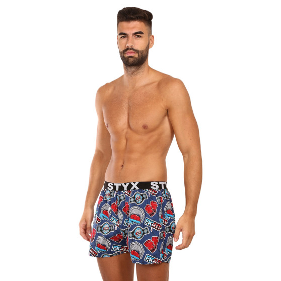 Boxershorts til mænd Styx art sports gummi fight (B1556)