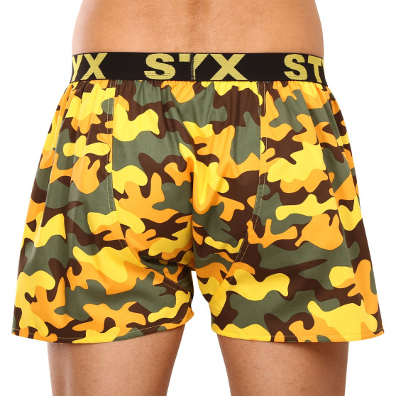 Boxershorts til mænd Styx art sports gummi camouflage (B1559)