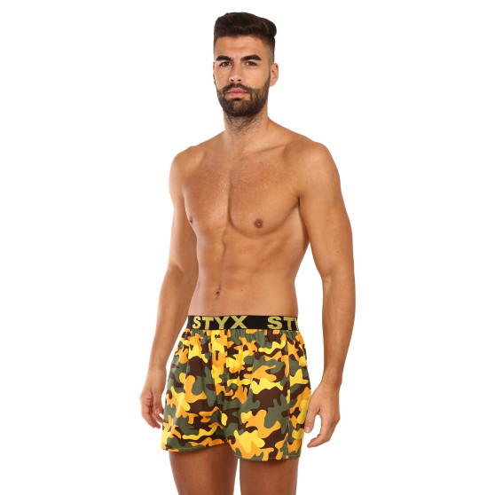 Boxershorts til mænd Styx art sports gummi camouflage (B1559)